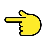 Backhand Index Pointing Left SVG Icon